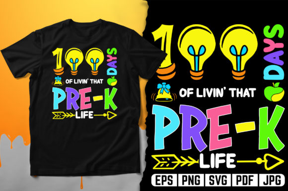 100 Days Of Livin That PRE-K Life Graphics Freebies