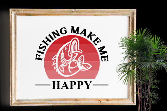 Fishing T Shirt Design Graphics for Print Templates