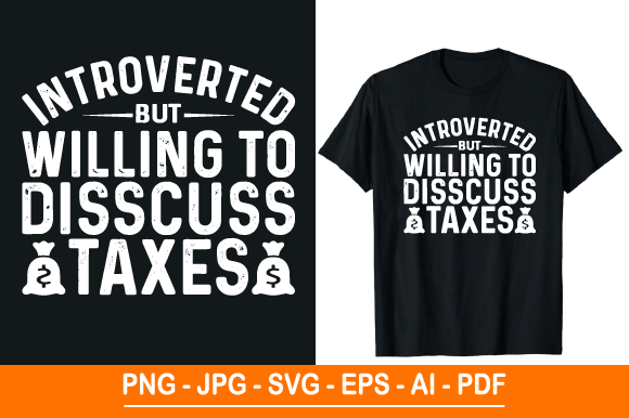 Introverted but Willing to Discuss Taxes Graphics for Crafters