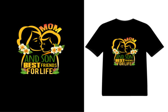 Mom and Son Best Friends for Life Tshirt