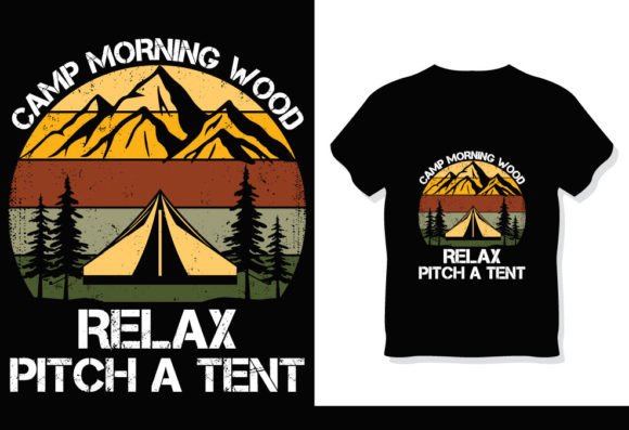 Morning Wood Camp Relax Summer T-Shirt