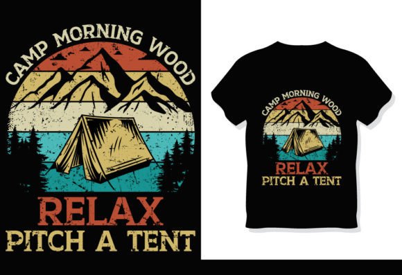 Morning Wood Camp Relax Summer T-Shirt 5