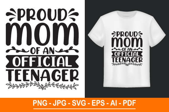 Mother’s Day SVG T Shirt Design for Branding