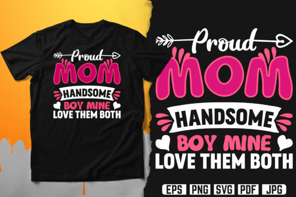 Mother’s Day Typography Graphic for Print Templates