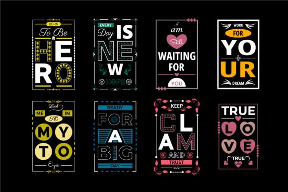 Typography T Shirt Design Pack for Local Branding