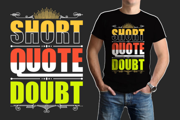 Typography T Shirt Design Sublimation for Graphics and Freebies